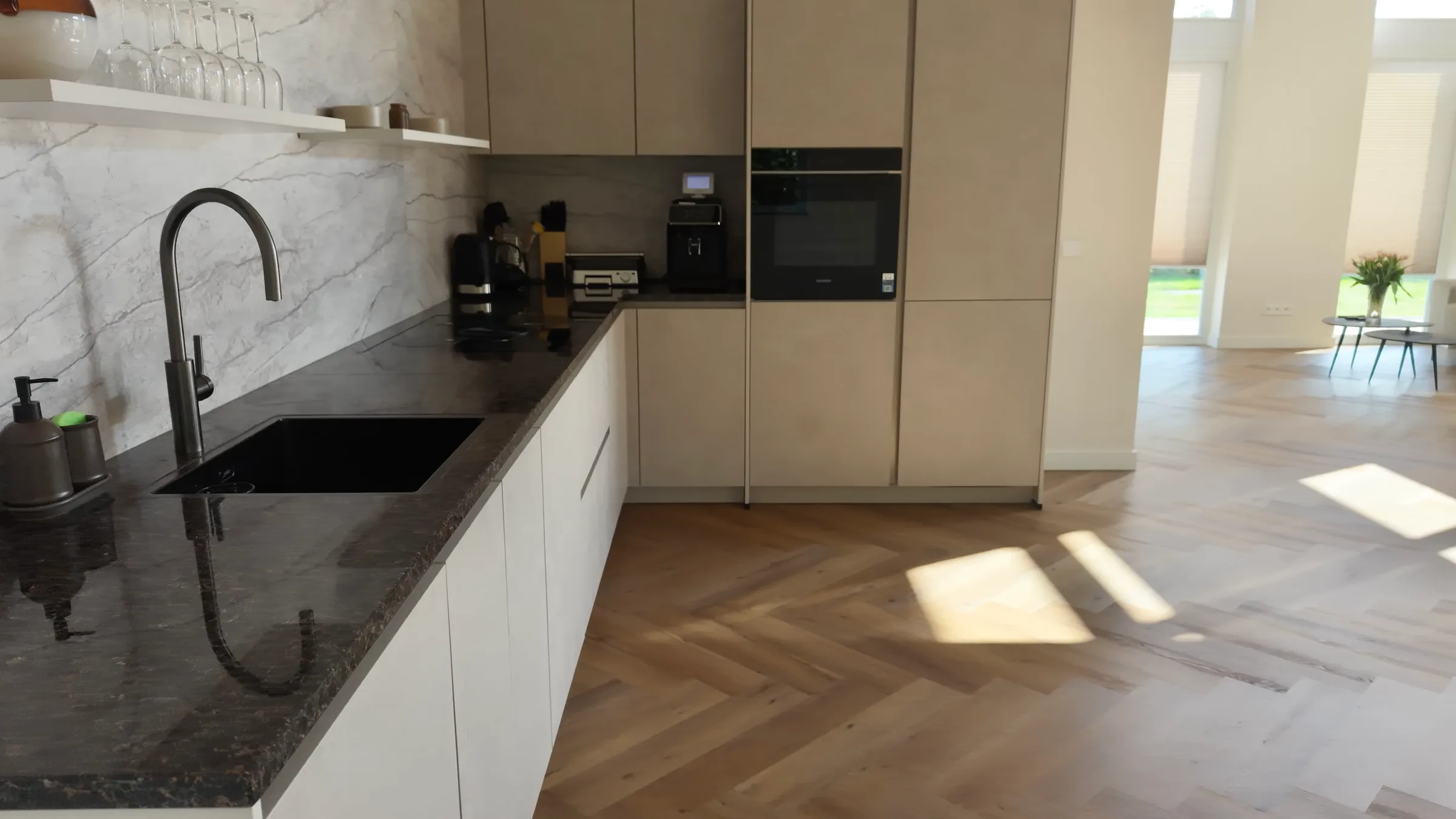 keuken zijaanzicht