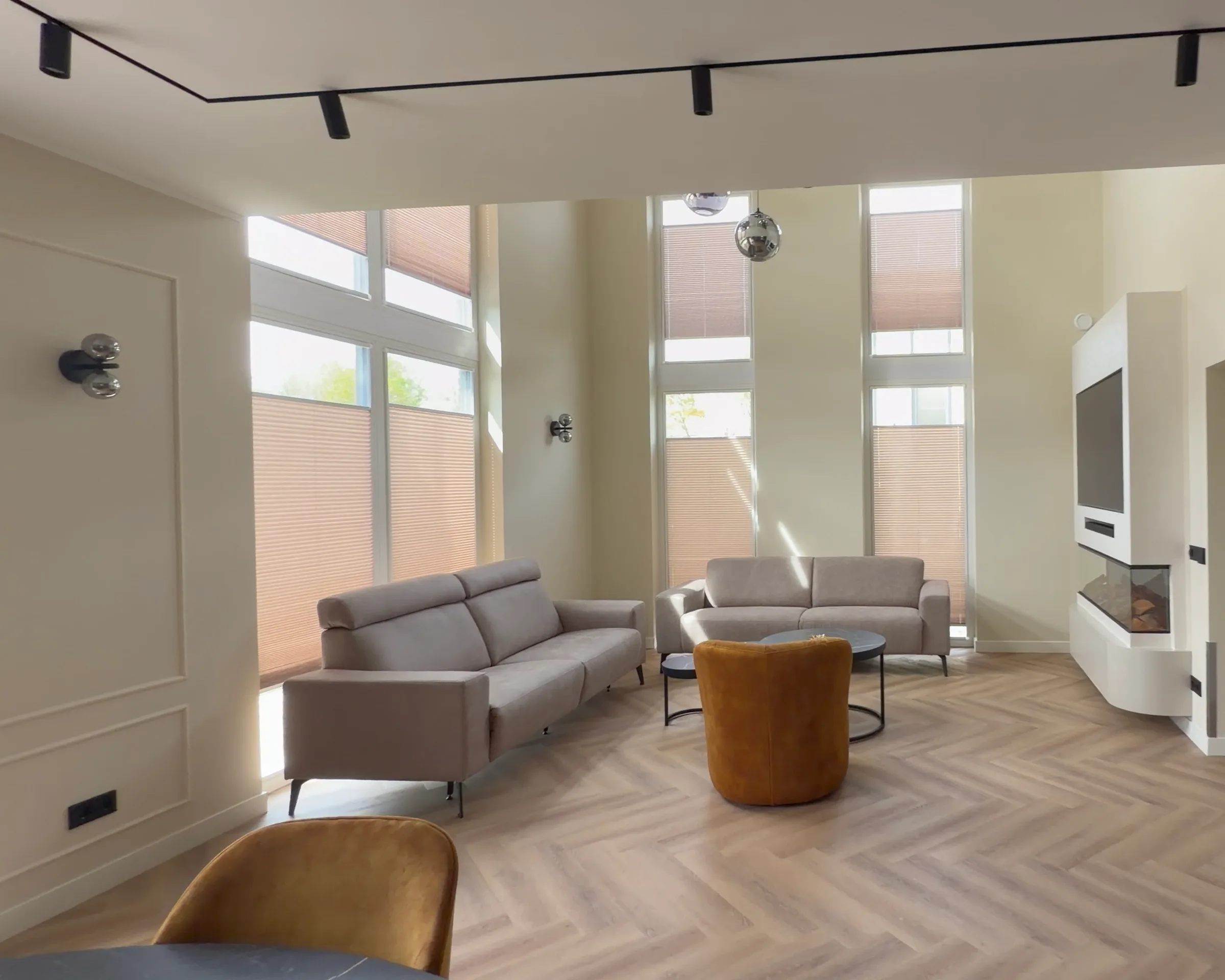foto woonkamer zitbanken