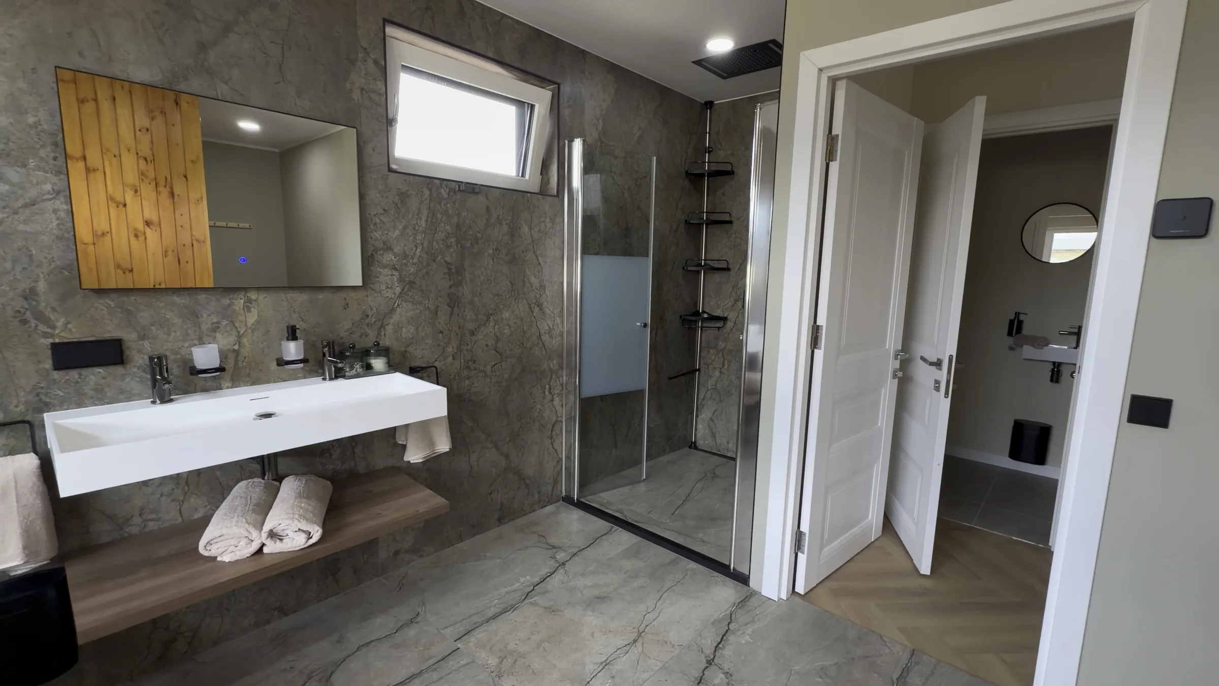 foto douche badkamer